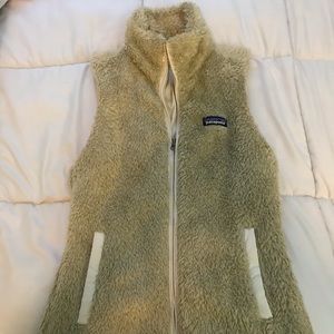 patagonia tan vest